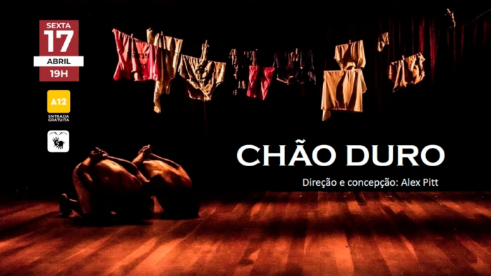 Teatro Municipal Dr. Átila Costa recebe espetáculo gratuito de dança “Chão Duro” na próxima sexta (17)
