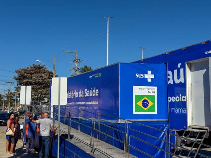 Prefeitura realiza visita técnica na carreta de saúde da mulher, em Tamoios